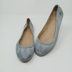 FRYE light blue leather flats